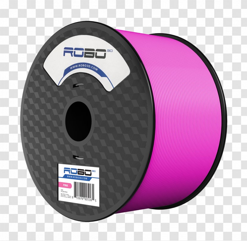 3D Printing Filament Polylactic Acid Robo - Compact Disc - Printer Transparent PNG