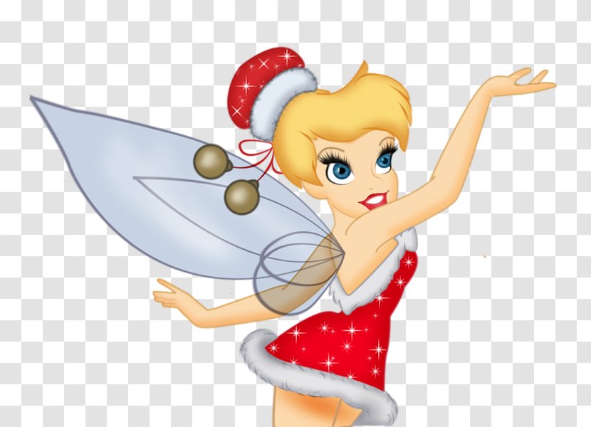 Tinker Bell Peter Pan Disney Fairies Christmas The Walt Company - Heart - Flower Fairy Transparent PNG