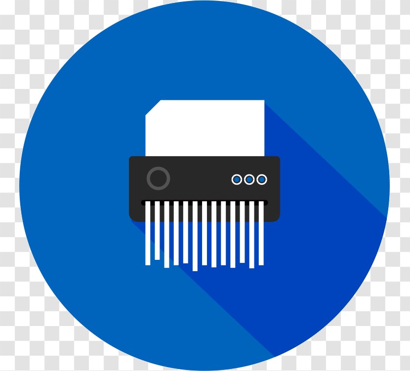 Paper Shredder - Blue - Shredded Transparent PNG