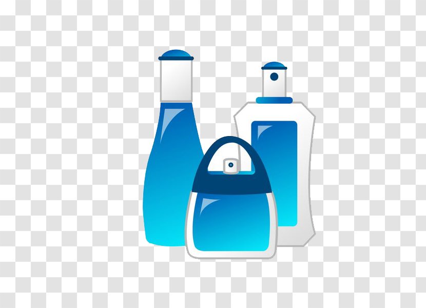 Detergent Graphic Design Bottle - Cosmetics - Blue Transparent PNG