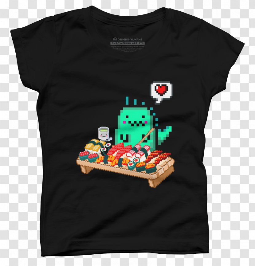 T-shirt Video Game 8bit. - Geek - Sushi Sashimi Transparent PNG
