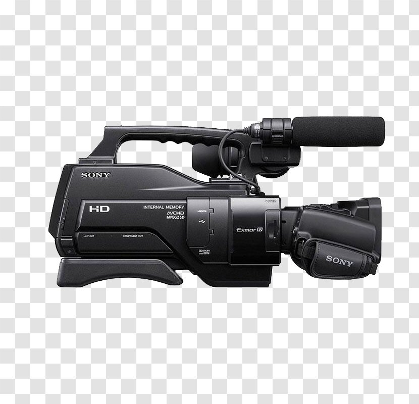 Professional Video Camera Sony AVCHD - Lanc Transparent PNG