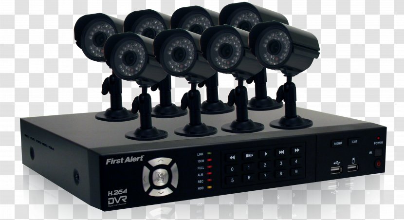 Wireless Security Camera Closed-circuit Television System IP - Digital Video Recorders Transparent PNG
