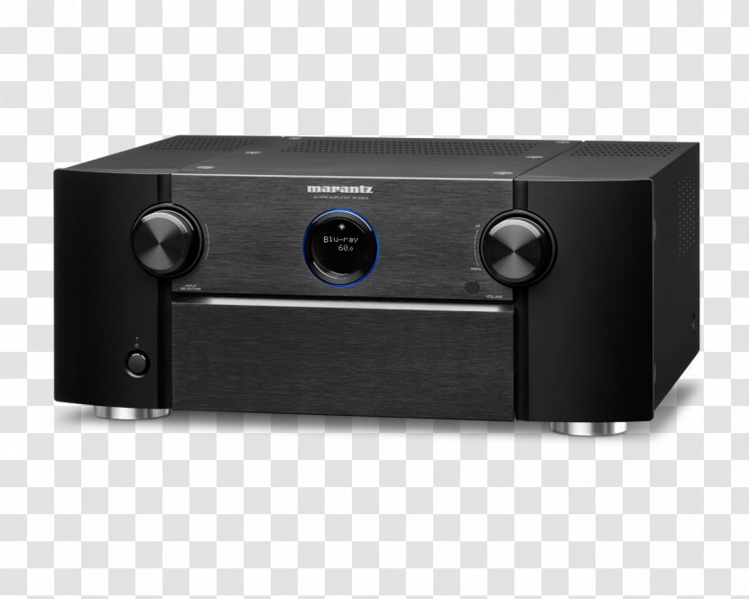Marantz AV7704 11.2-Channel Network A/V Preamplifier AV Receiver Home Theater Systems Audio Power Amplifier - Sound Box Transparent PNG