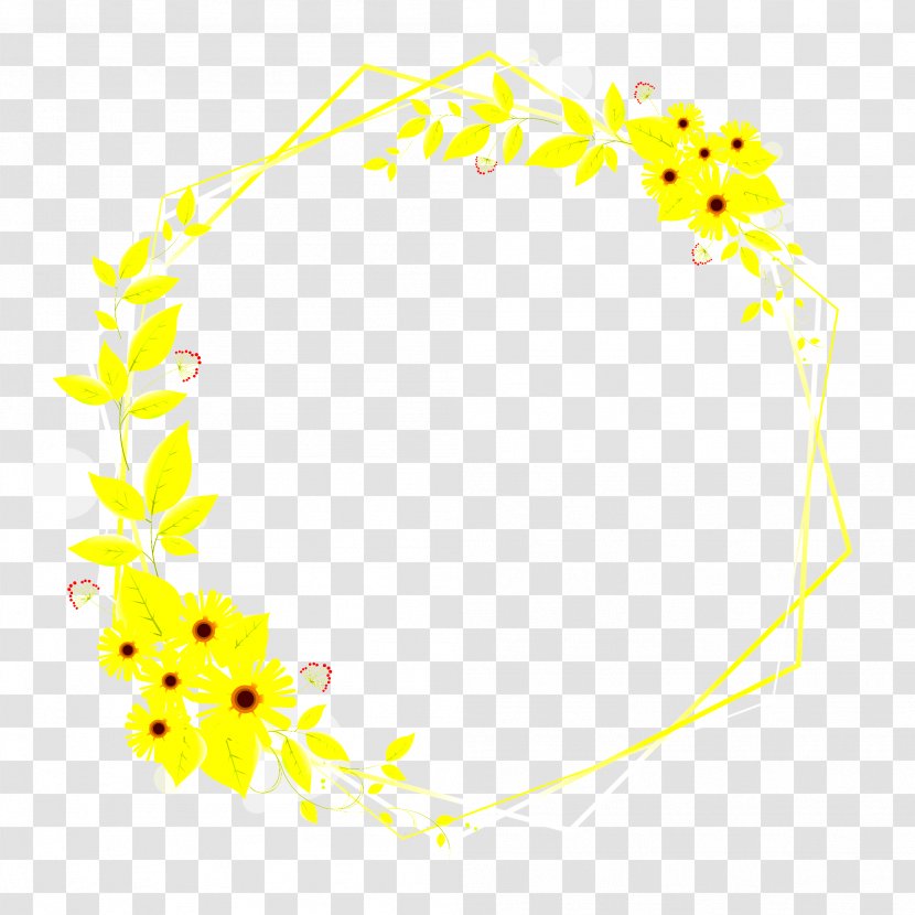 Yellow Line Clip Art Circle Transparent PNG