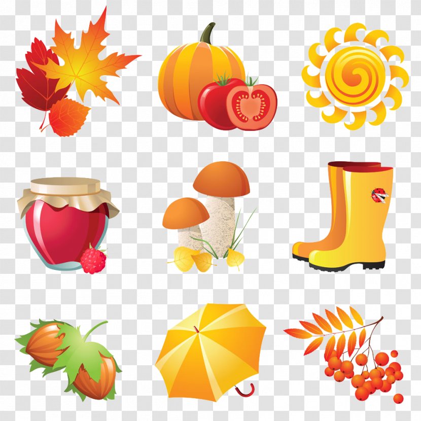 Autumn Icon - Maple Leaf - Creative Transparent PNG
