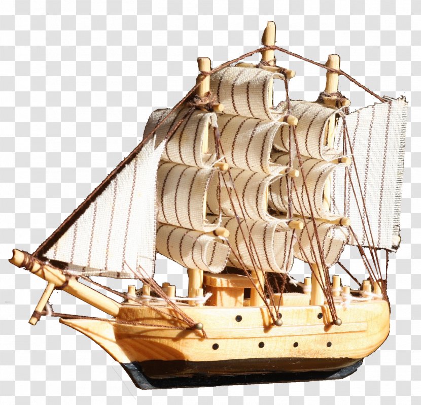 Barque Brigantine Galleon Ship Transparent PNG