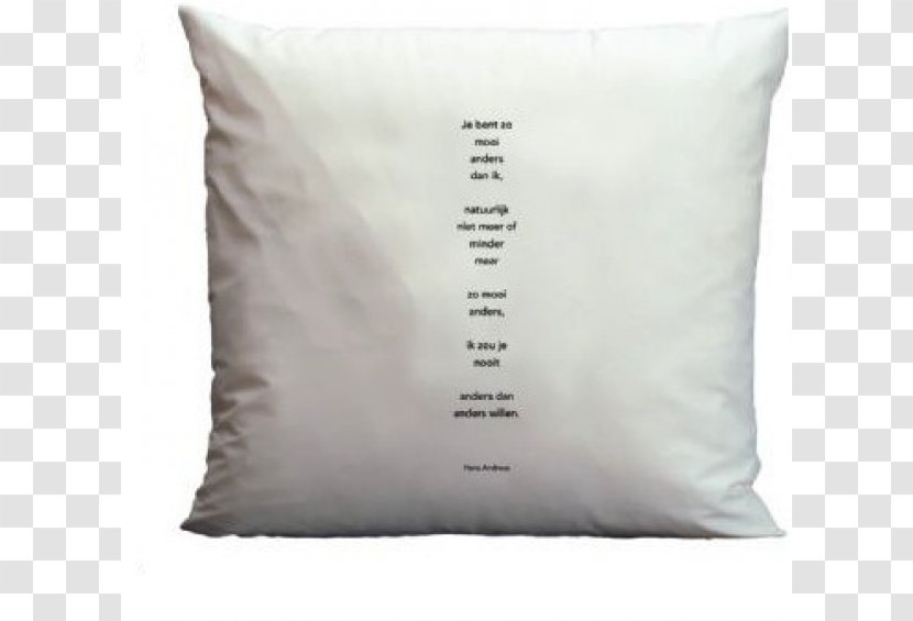 Throw Pillows Cushion Federa Poema - Material - Pillow Transparent PNG