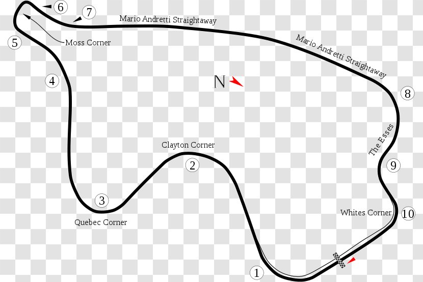 Canadian Tire Motorsport Park Formula 1 Race Track Sebring International Raceway - Road Racing Transparent PNG