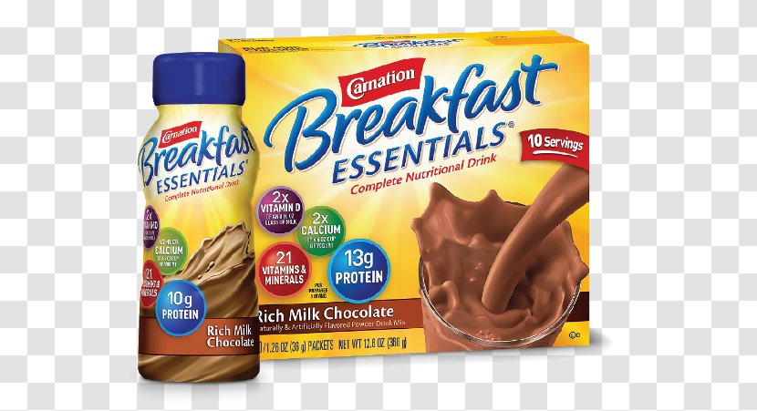 Milk Breakfast Carnation Food Chocolate Spread - Nestle - Family Transparent PNG