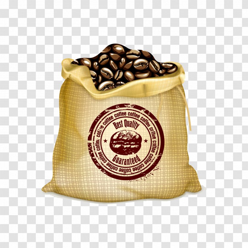 Iced Coffee Cafe Bean - Drawing - Beans Transparent PNG