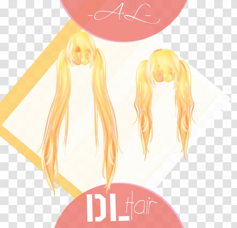 Pigtail Hair Coloring Ponytail Bangs - Tree Transparent PNG