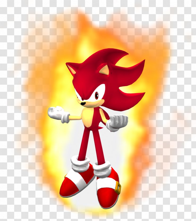 Goku Sonic The Hedgehog Super Saiya Shadow Saiyan - Figurine Transparent PNG