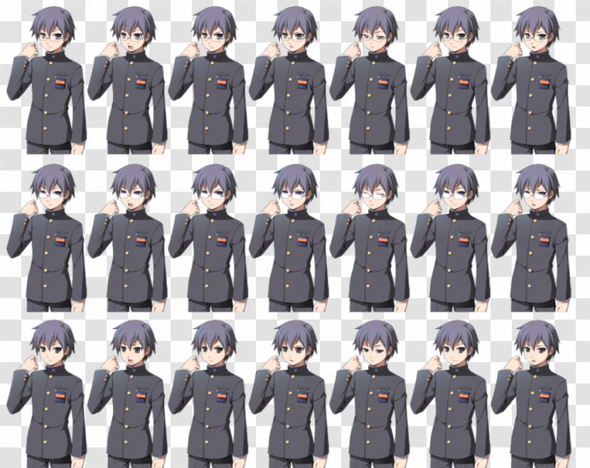 Sakutaro Morishige Sachiko Shinozaki Yoshie Satoshi Mochida Seiko Shinohara - Uniform - Scared Emotion Chart Transparent PNG