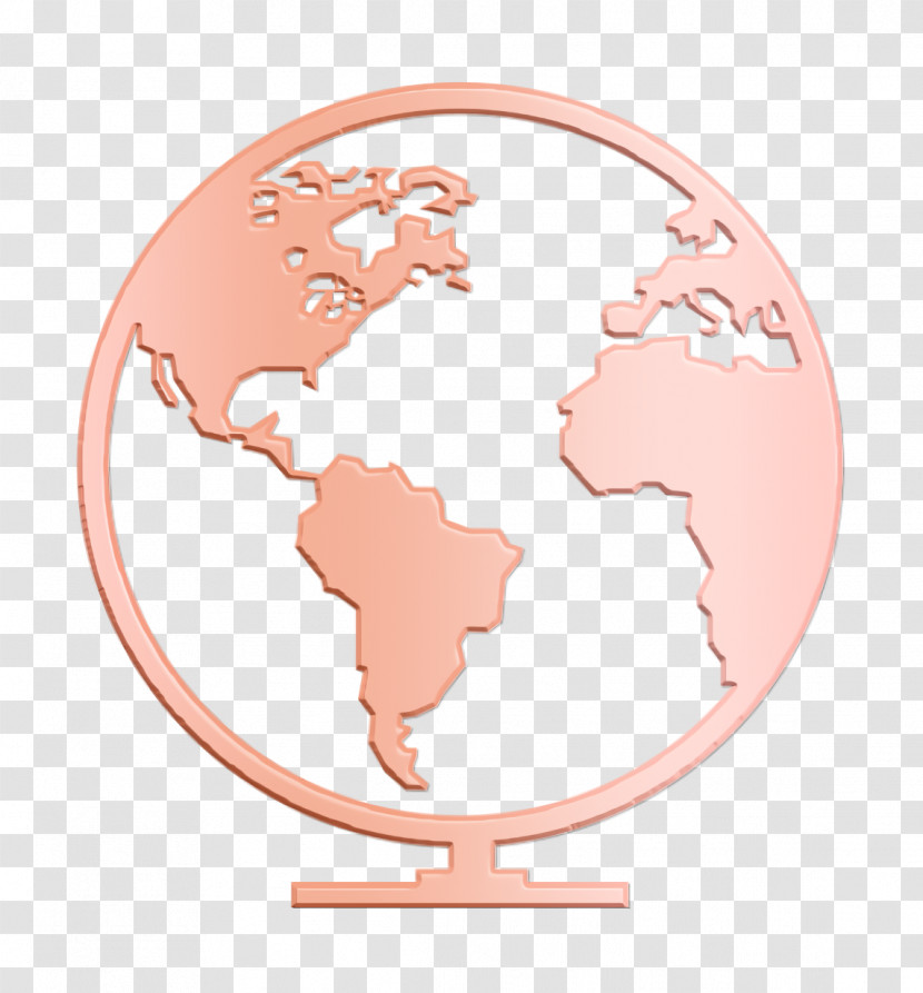 Icon Globe Icon Global Map Icon Transparent PNG