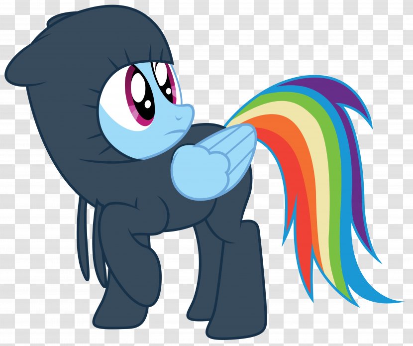 My Little Pony Rainbow Dash Ninja - Horse Transparent PNG