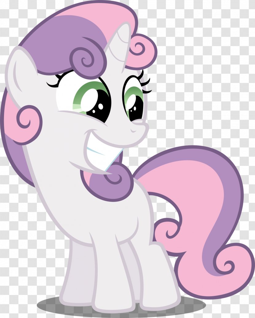 Sweetie Belle My Little Pony Apple Bloom Rarity - Silhouette - Fart Vector Transparent PNG