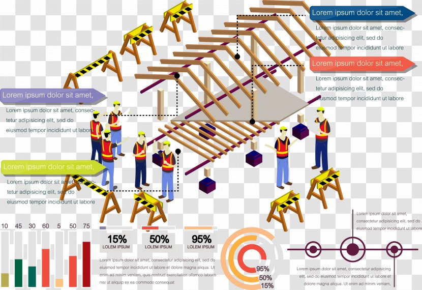 Infographic Building Isometric Graphics In Video Games And Pixel Art Illustration - Chart - Frame House Transparent PNG