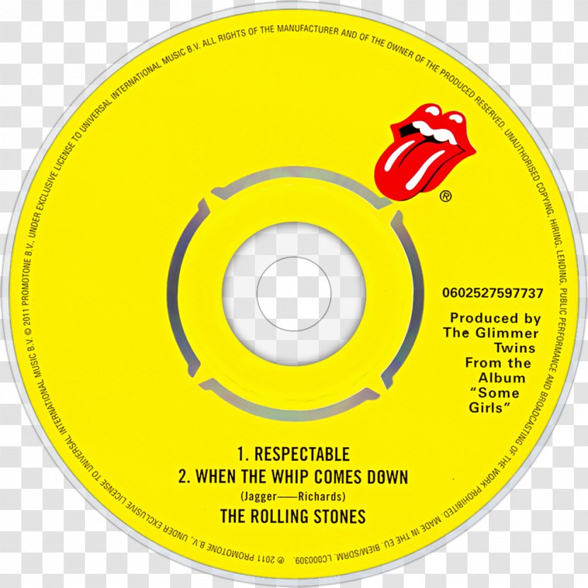Compact Disc The Rolling Stones T-shirt Collectors' Edition (bonus Disc) Transparent PNG
