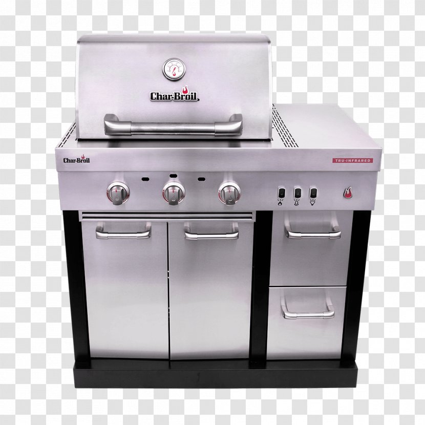 Kitchen Cabinet Barbecue Lowe's Char-Broil - Appliance Transparent PNG