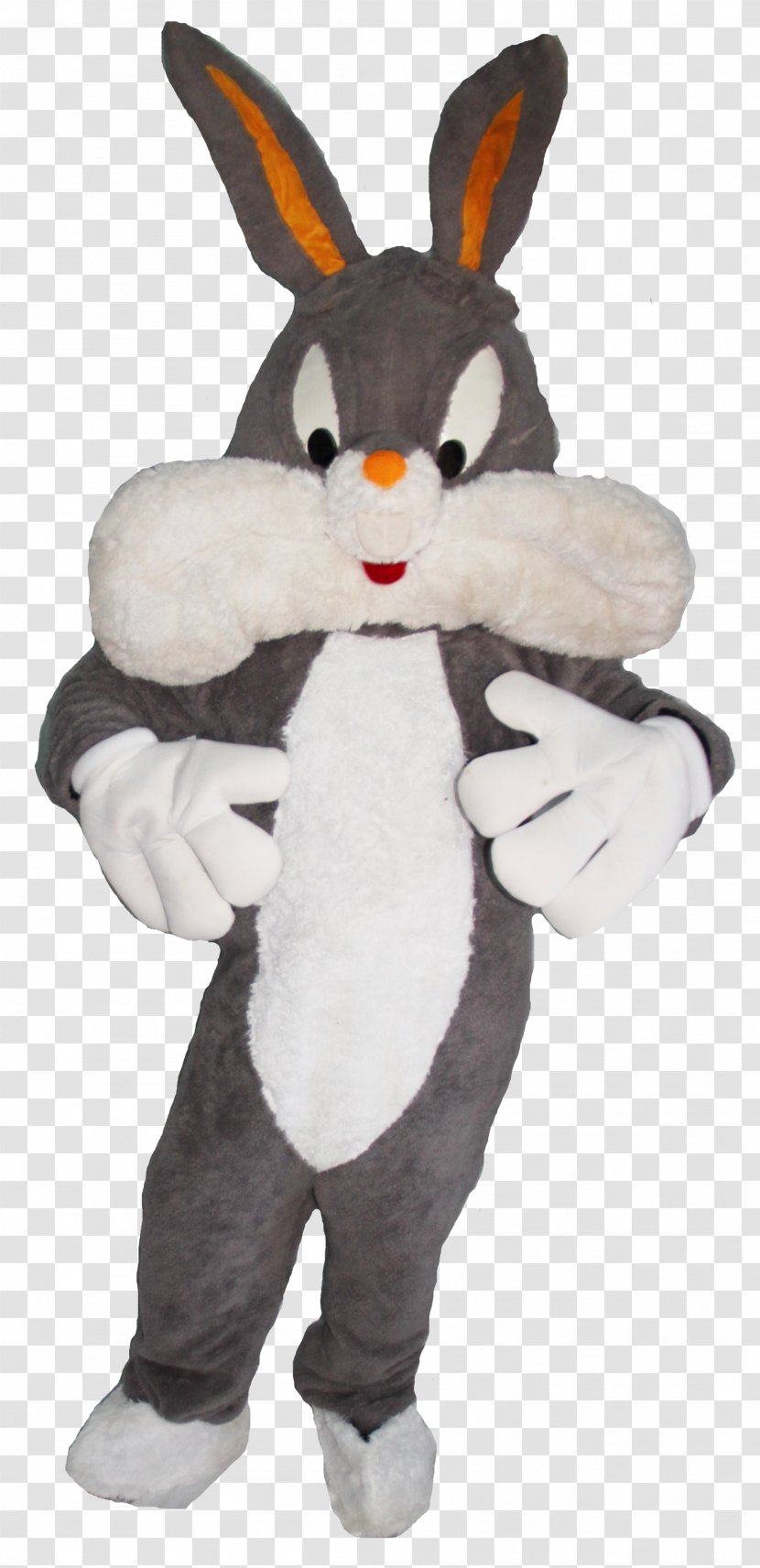 Domestic Rabbit Easter Bunny Mascot Costumed Character Transparent PNG
