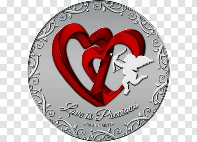 Silver Coin Commemorative Gift Love - Tree Transparent PNG