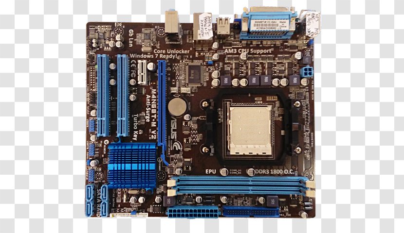 Graphics Cards & Video Adapters Motherboard ASUS M5A78L-M LX/BR Socket AM3 华硕 - Microatx Transparent PNG