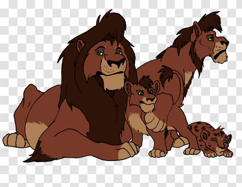 Simba Lion Nala Kiara Kovu - Fictional Character - King Transparent PNG