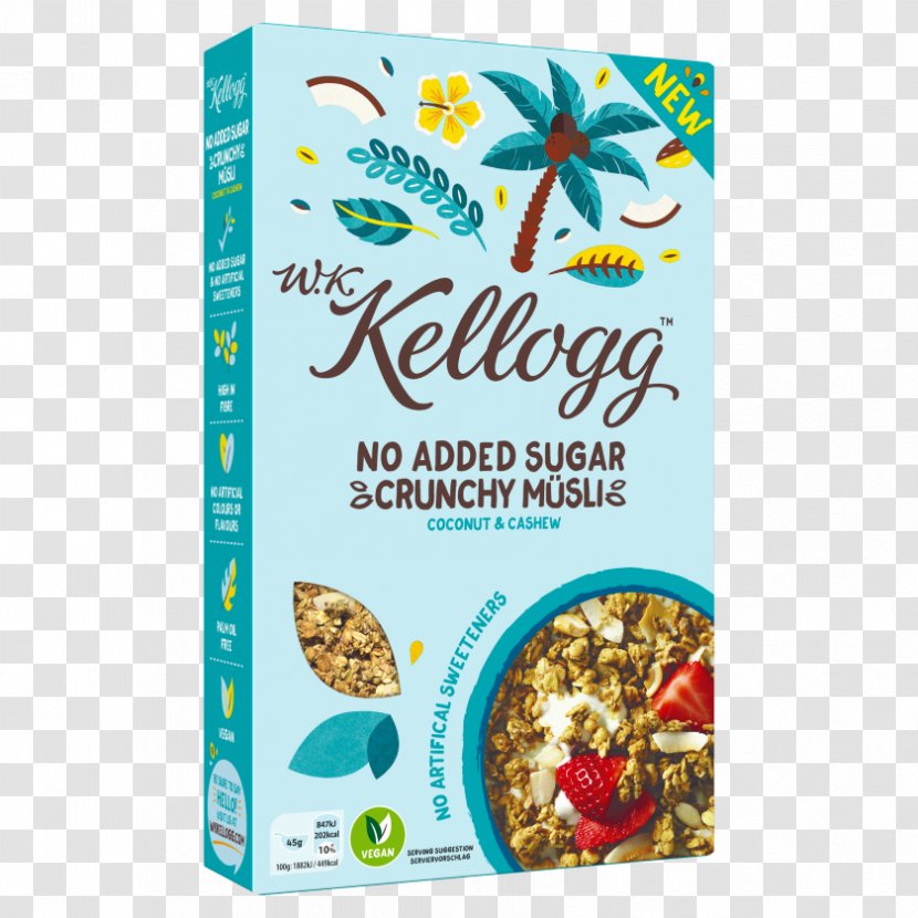 Breakfast Cereal Crunchy Nut Cocoa Krispies Kellogg's Granola - Sugar Transparent PNG