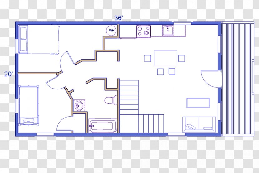 Log House Conestoga Cabins And Homes Floor Plan Transparent PNG