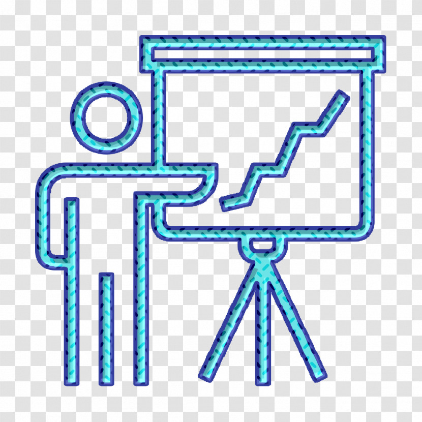 Presenter Icon Business And People Icon Class Icon Transparent PNG