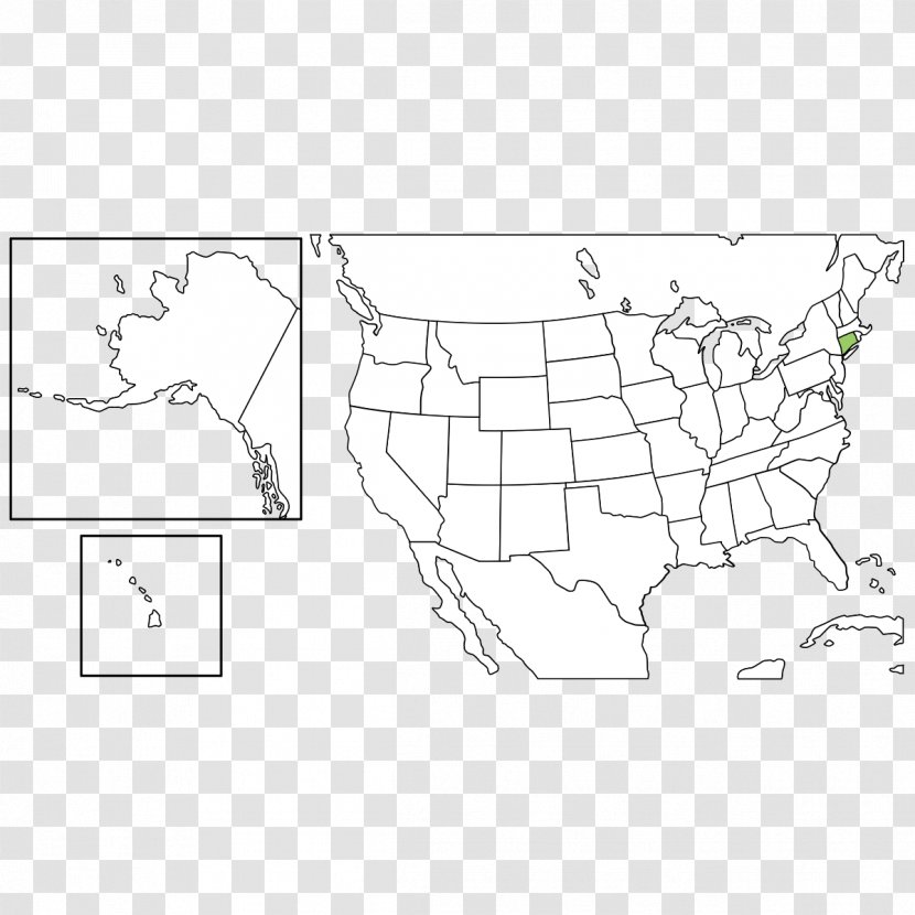 Blank Map Border Maine World - Drawing Transparent PNG