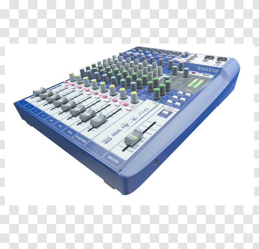 Audio Mixers Soundcraft Signature 10 12 MTK - Heart - La's Largest Mixer Transparent PNG