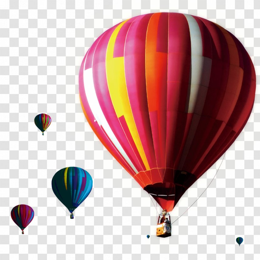 Hot Air Ballooning Red - Fluid - Balloon Transparent PNG