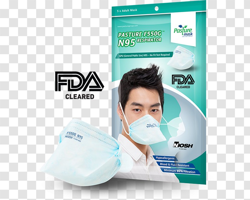 Particulate Respirator Type N95 Junior Mask Food And Drug Administration Transparent PNG