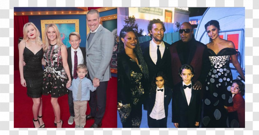 Celebrity Actor Premiere Family Red Carpet Transparent PNG