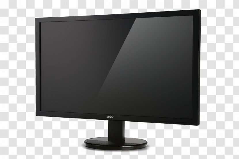 Computer Monitors Digital Visual Interface VGA Connector LED-backlit LCD Liquid-crystal Display - Liquidcrystal - Personal Grooming Transparent PNG