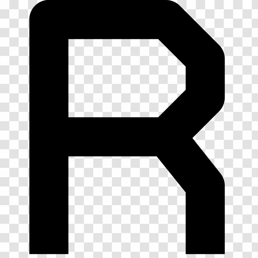 Symbol - R - Computer Font Transparent PNG