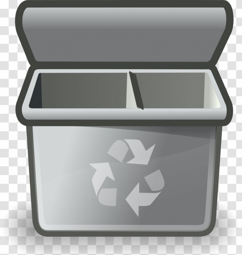 Recycling Bin Rubbish Bins & Waste Paper Baskets Clip Art - Computer - Tin Can Transparent PNG