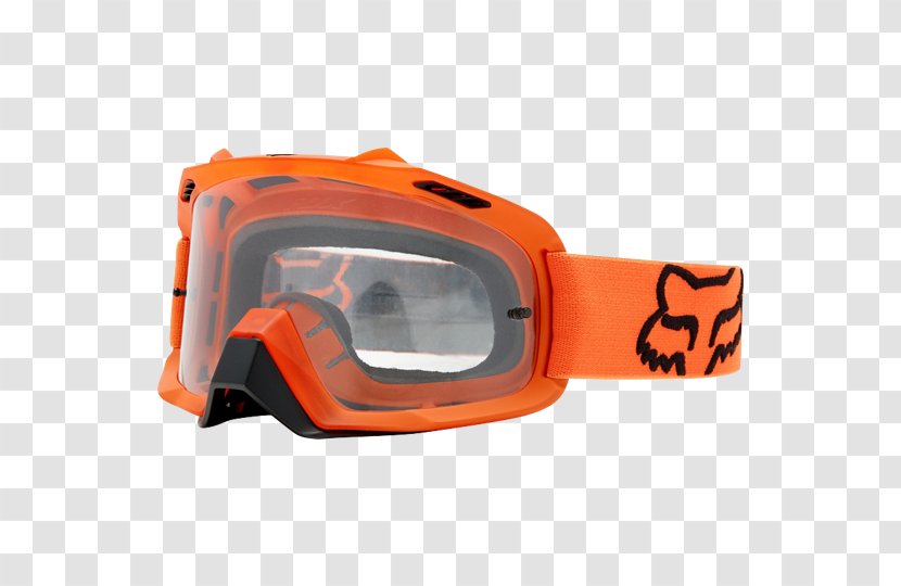 Goggles Fox Racing Motocross Glasses Clothing Accessories - Revzilla - Head Transparent PNG