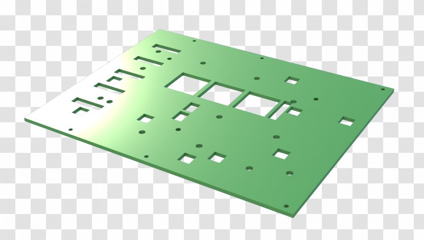 Green Material Angle - Backplane Transparent PNG
