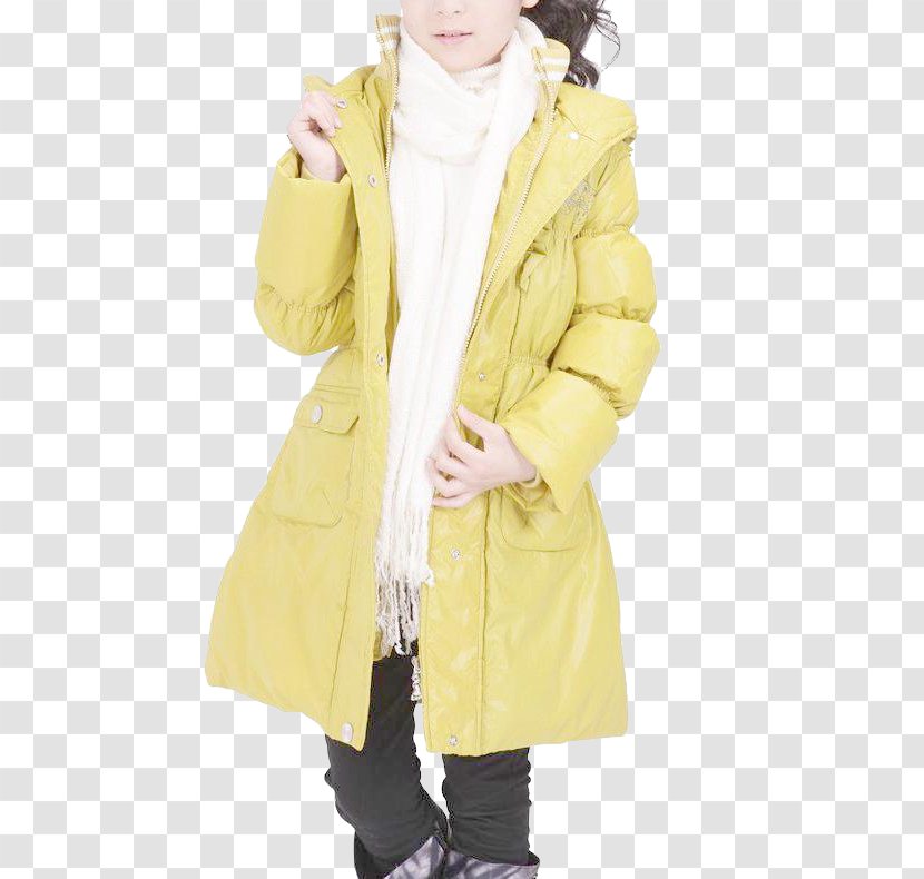 Trench Coat Jacket Clothing Outerwear - Ms. Yellow Transparent PNG