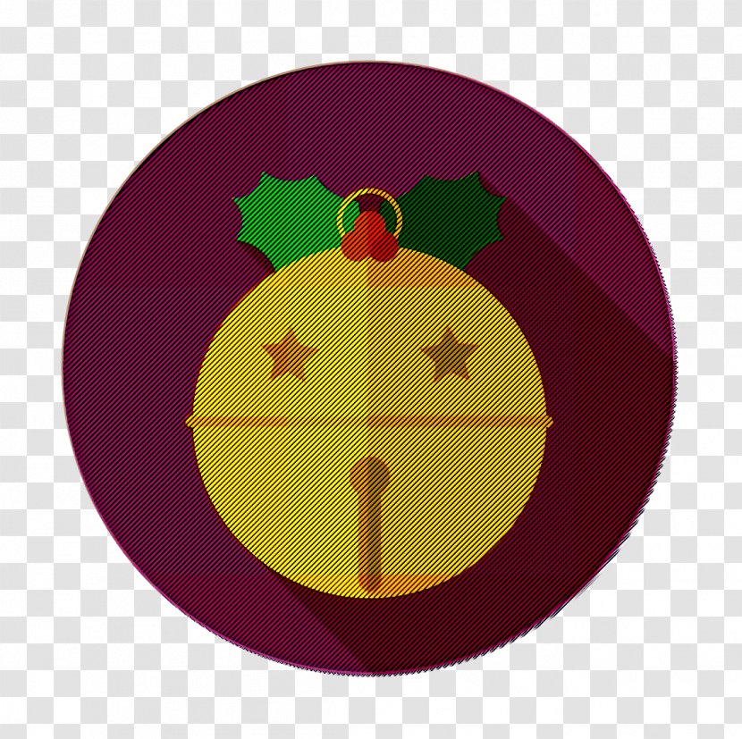 Christmas Icon Gold Holiday - Jinglebell - Flag Symbol Transparent PNG