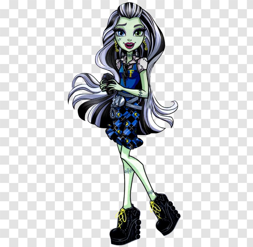 Frankie Stein Monster High Doll Art - Ever After Transparent PNG