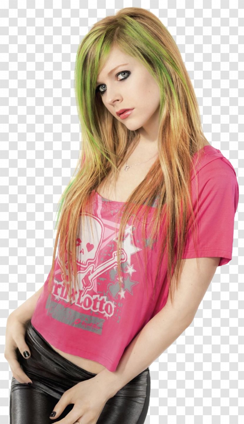Avril Lavigne Hairstyle Human Hair Color Fashion - Silhouette Transparent PNG