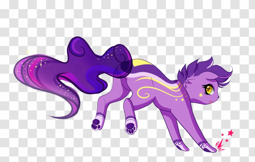 Horse Art - Pony - Starry Sky Transparent PNG