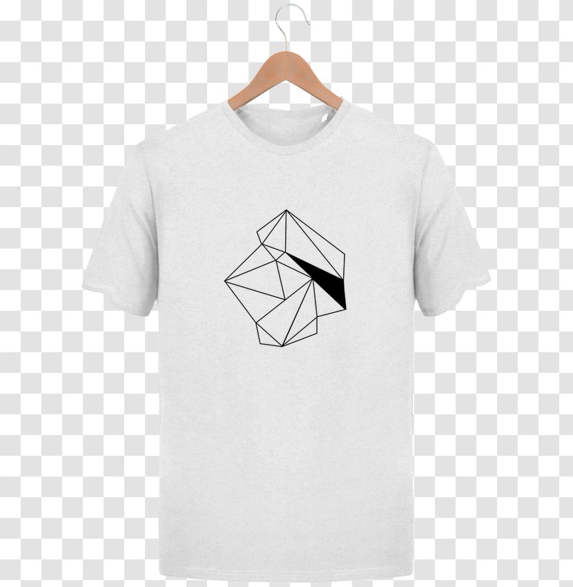 Ringer T-shirt White Sleeve Transparent PNG