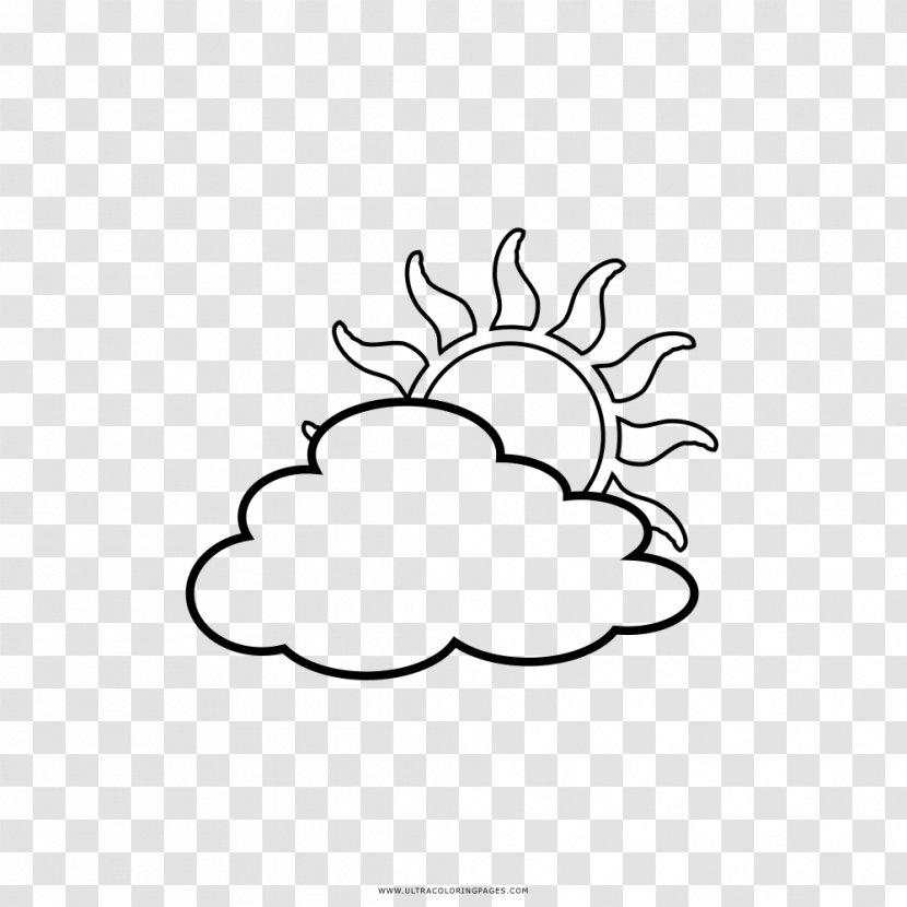 Drawing Coloring Book Line Art Cloud Clip - Nose Transparent PNG