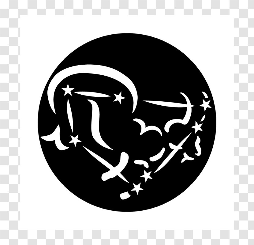 Capricornus Logo Black Goat Silhouette - And White Transparent PNG