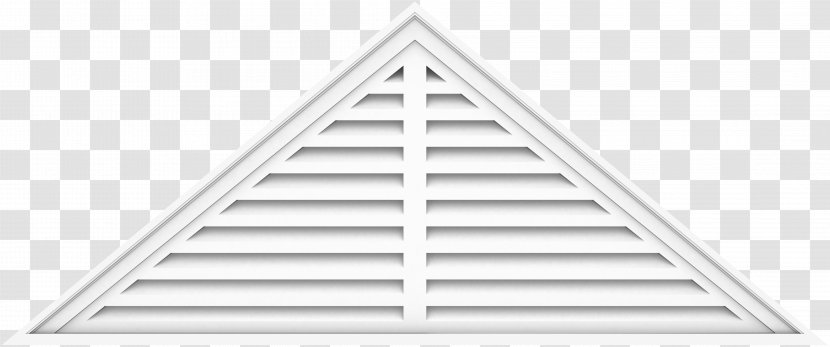 Window Facade Roof Louver Daylighting - Symmetry - Decorativetriangle Transparent PNG